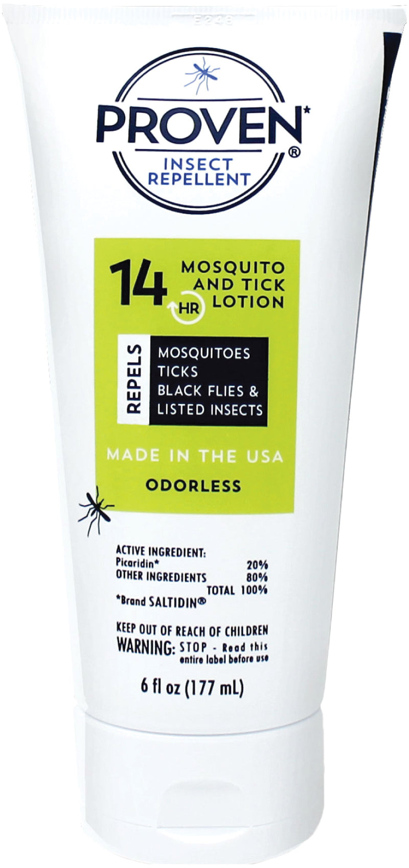 Load image into Gallery viewer, Proven 14 Hour Odorless Insect Repellent Lotion - 6 oz
