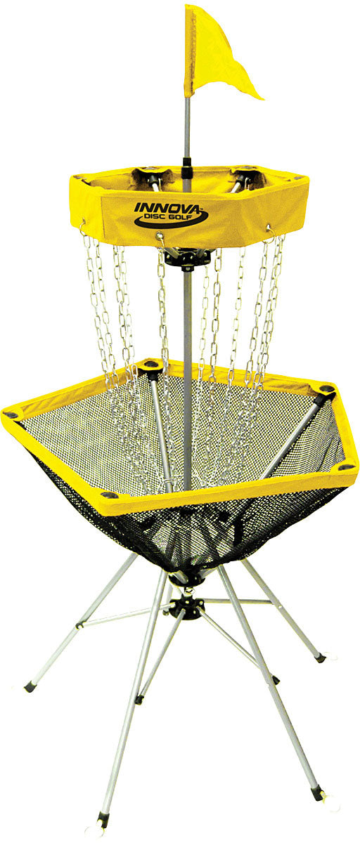 Load image into Gallery viewer, Innova Discatcher Traveler Portable Disc Golf Target - Assorted Colors (Yellow, Red, Blue)