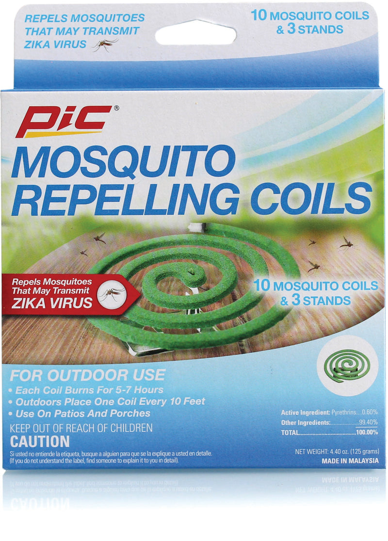 Load image into Gallery viewer, Pic Corp Pic Mosquito Repellent Coils 10-Pack: Effective Insect Repellent Solution
