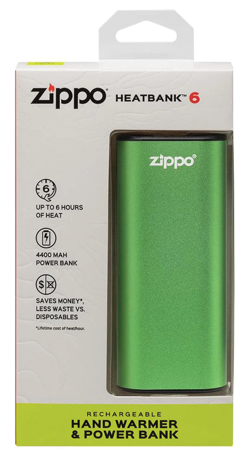 Load image into Gallery viewer, Zippo Heatbank 6hr Rechargeable Hand Warmer in Silver