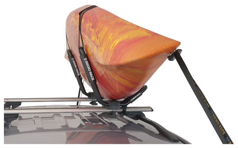 Load image into Gallery viewer, Rhino Rack Fixed J Style Kayak Carrier: Secure and Stylish Transport Solution