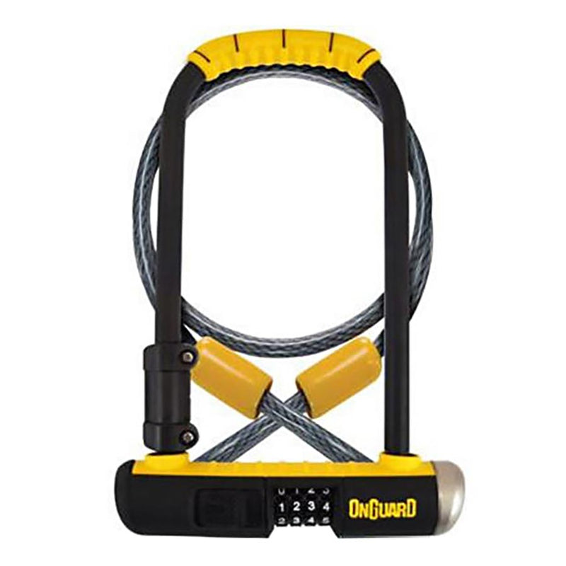 Load image into Gallery viewer, OnGuard Combo DT 8012C U-Lock, 13 mm x 115mm x 230mm / 10mm x 120cm (13mm x 4.5'' x 9'' / 10mm x 4')