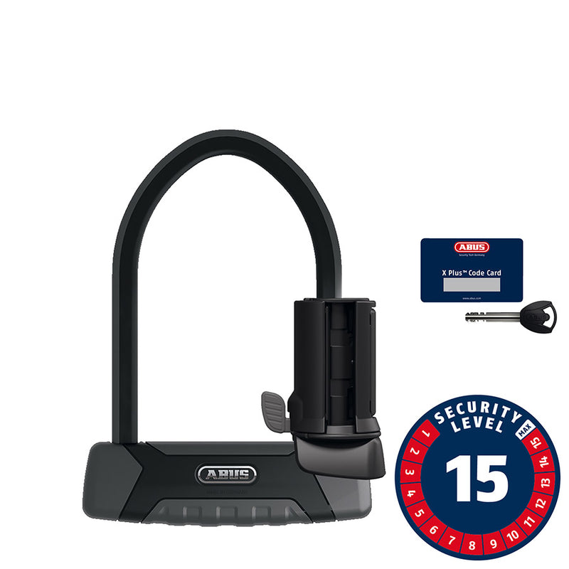 Load image into Gallery viewer, Abus Granit XPlus 540 U-Lock, Key, 13mm, 16.0cm x 23.0cm, 6.3" x 9", SH B, Black