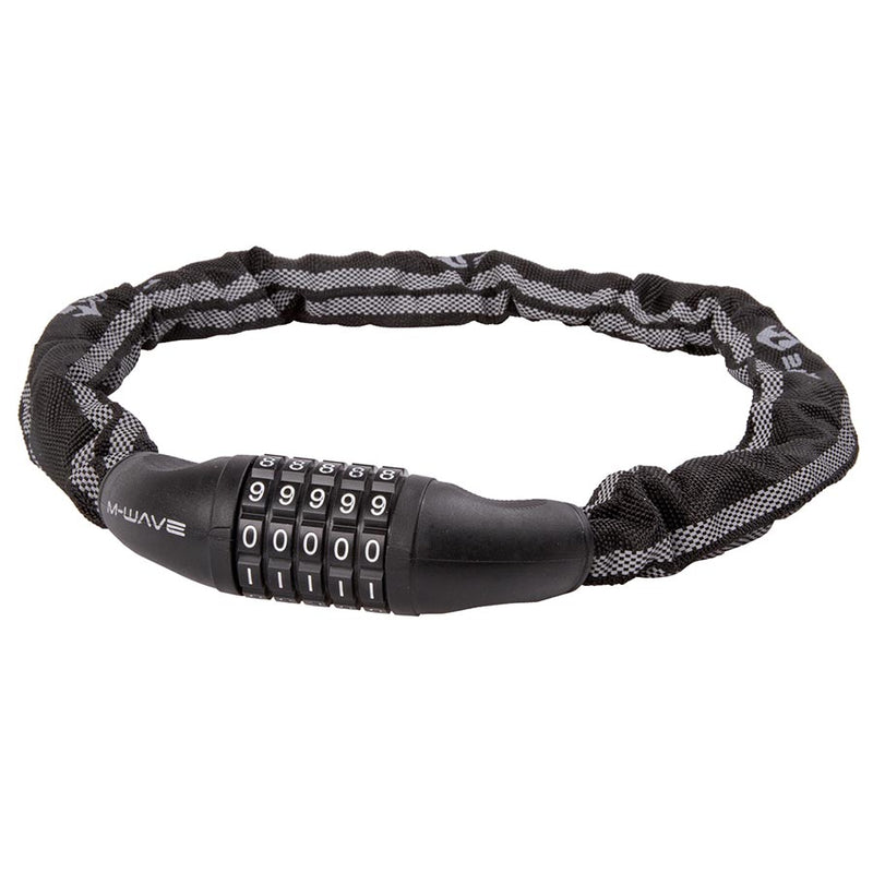 Load image into Gallery viewer, M-Wave C 6.85 Illu Chain Chain Lock, Combination, 6mm, 85cm, Black