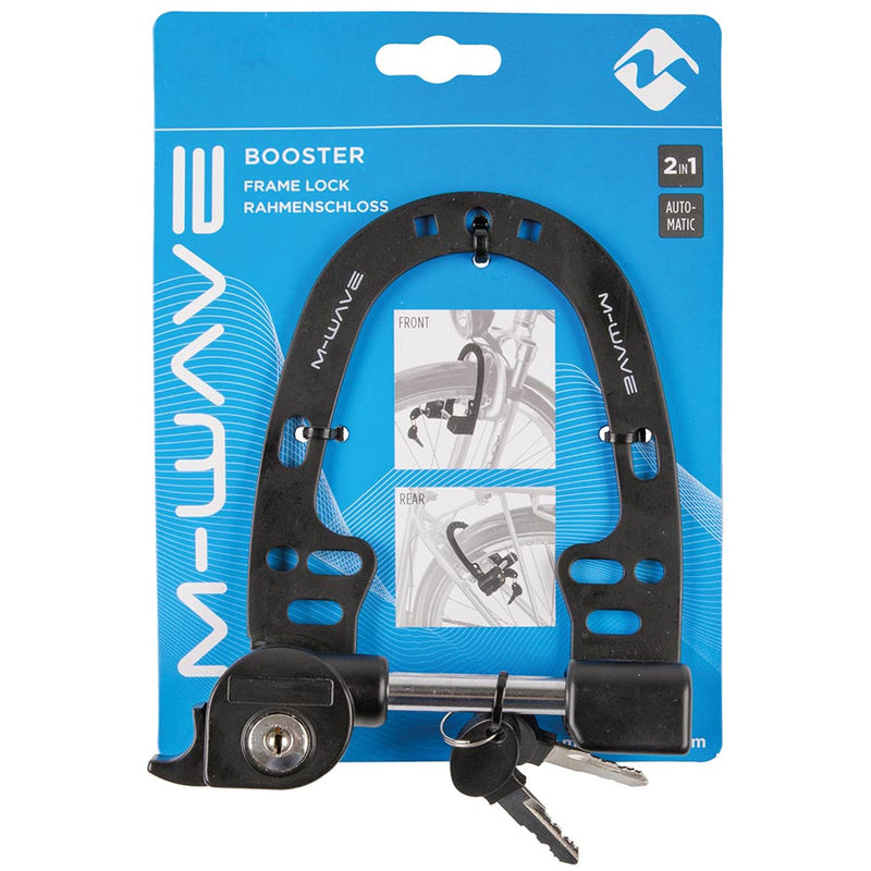 Load image into Gallery viewer, M-Wave Booster Frame Lock Black