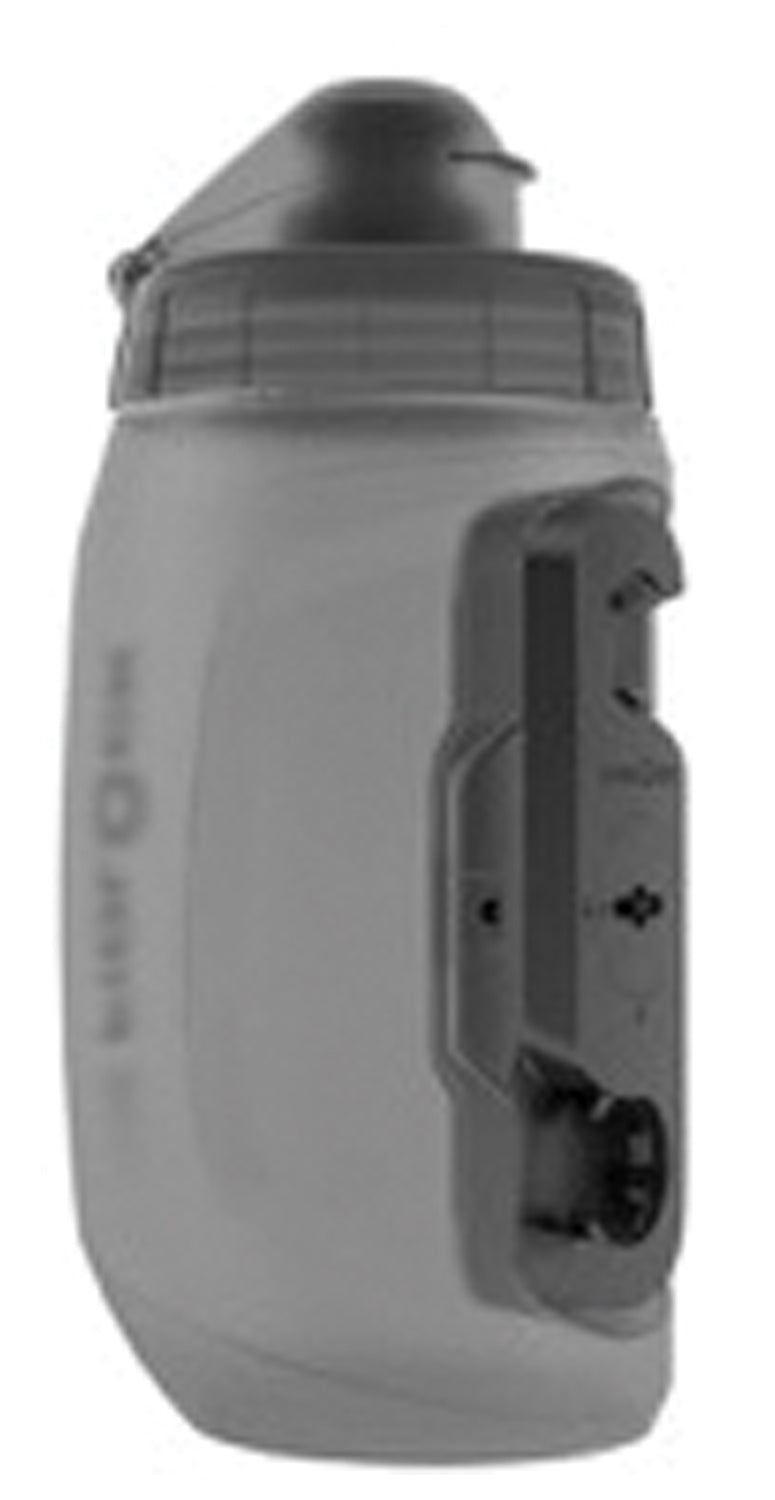 Load image into Gallery viewer, Fidlock TWIST Deluxe Water Bottle Cage Set - Universal Base Mount, Strap On, 450ml, Smoke