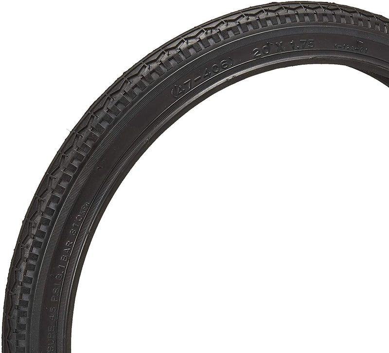Load image into Gallery viewer, Kenda Street K123 16"x1.75 BMX Clincher Tire with Steel Bead, 45 PSI, 22 TPI, Sidewall Protection, Durable Black Rubber for BMX Cycling and Street Performance