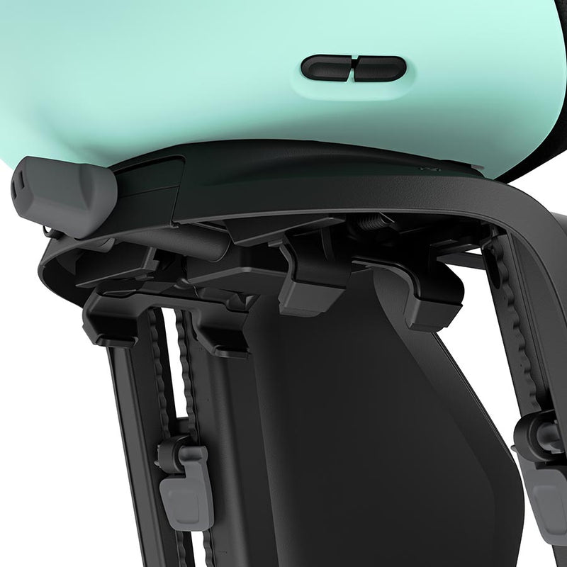 Load image into Gallery viewer, Thule Yepp Nexxt2 Maxi Rack Mount, Baby Seat, On rear rack (not included), Deep Teal/Mint Leaf, Black