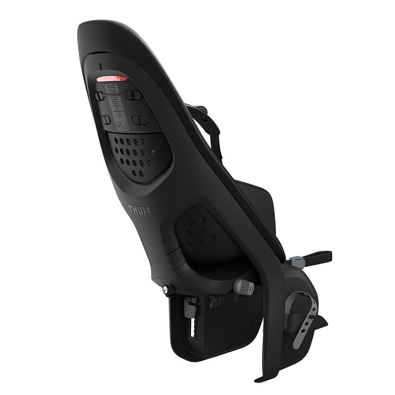 Load image into Gallery viewer, Thule Yepp 2 Maxi Rack Mount Baby Seat, On rear rack (not included), Midnight Black, Black