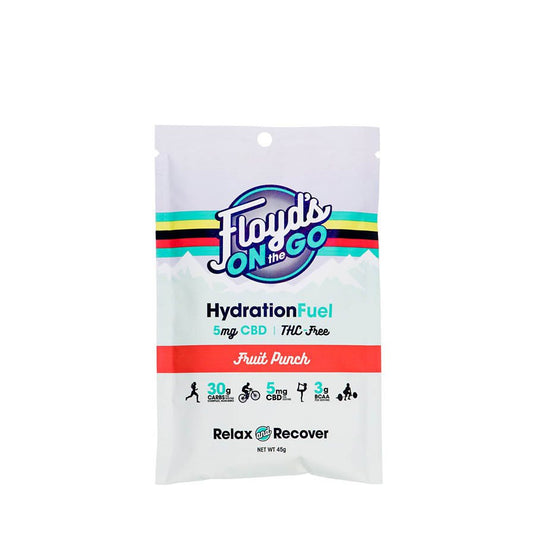 Floyd’s of Leadville Hydration Fuel, Drink Mix, Fruit Punch, Individual Packs, 6 servings, 6pcs