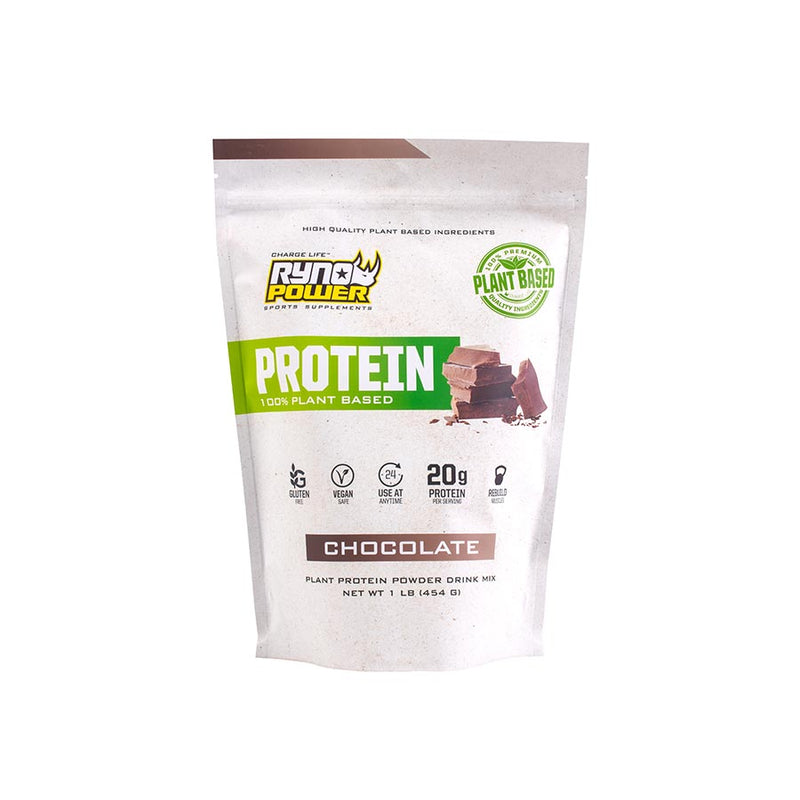Load image into Gallery viewer, Ryno Power Plant-Based Protein, Drink Mix, Chocolate, Pouch, 10 servings
