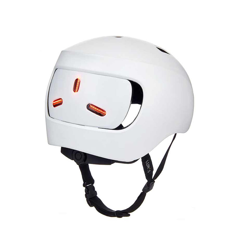 Load image into Gallery viewer, Lumos Street Helmet White U, 56 - 61cm