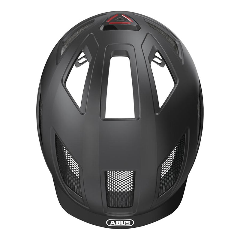 Load image into Gallery viewer, Abus Hyban 2.0 MIPS Helmet Zoom Ace Fidlock Magnetic Buckle Velvet Black, Large