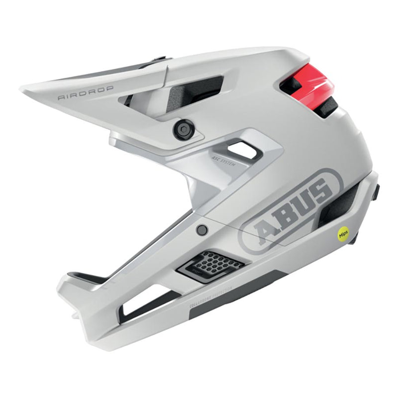 Load image into Gallery viewer, Abus AirDrop MIPS Helmet QUIN Ready Zoom Ace Adjustment Polar White Small/Medium
