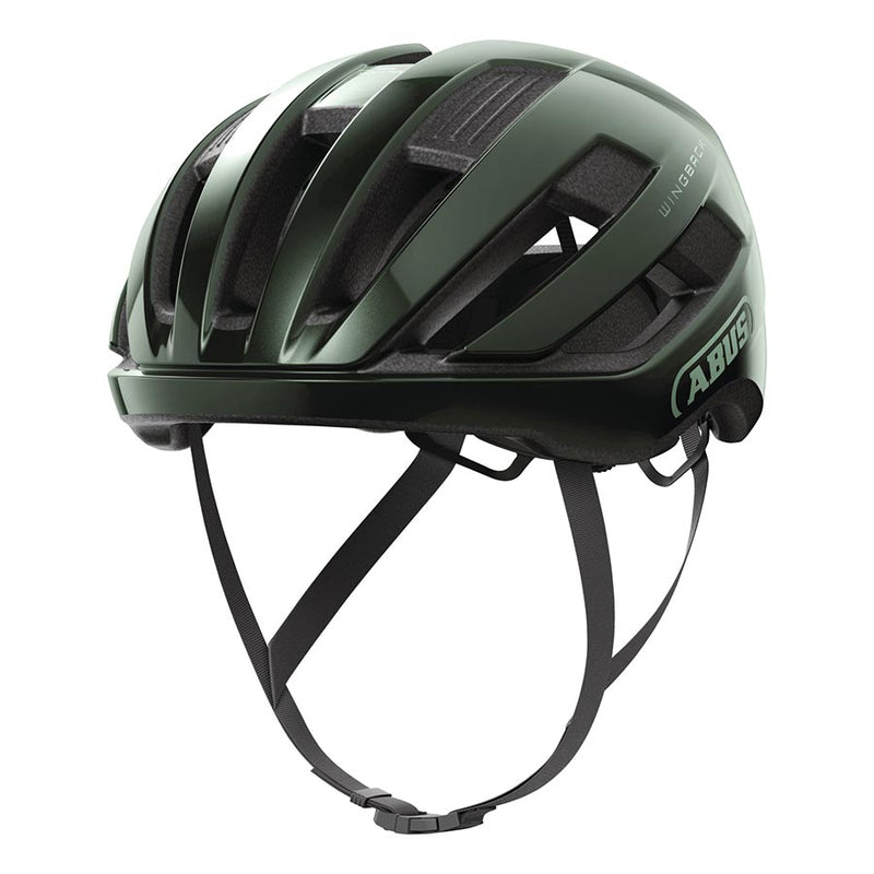Load image into Gallery viewer, Abus WingBack Helmet L 59 - 62cm, Moss Green