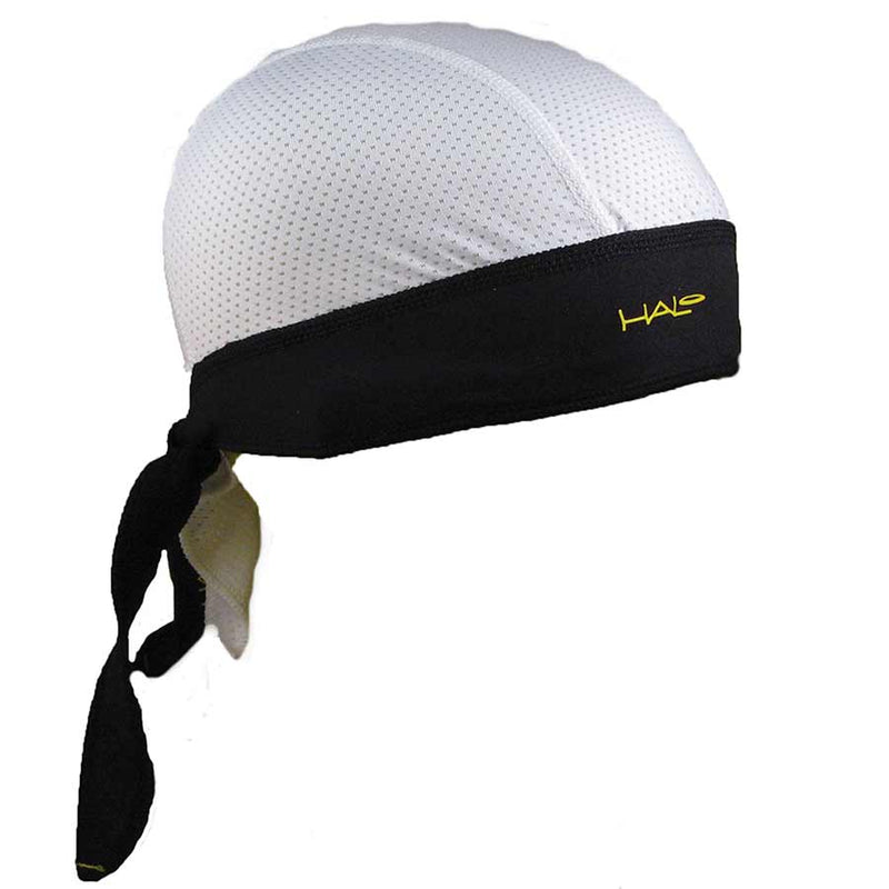 Load image into Gallery viewer, Halo Protex Do Rag White Active Activity Exercise Mesh Bandana One Size