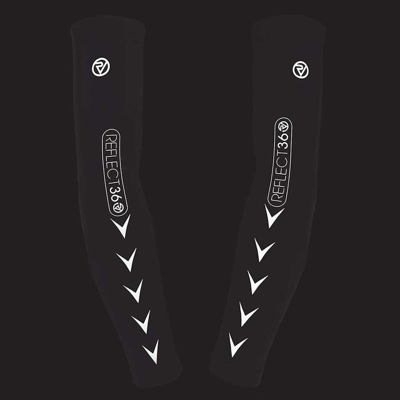 Load image into Gallery viewer, Proviz REFLECT360 Arm Warmers, Black Reflect, M, Pair