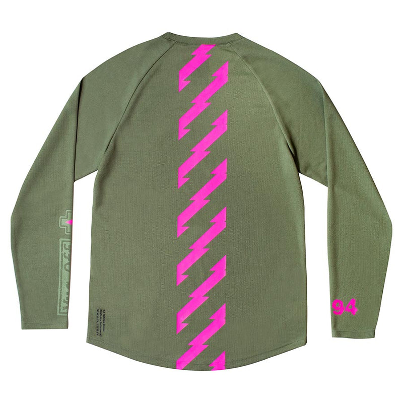 Load image into Gallery viewer, Muc-Off Riders LS Jersey Long Sleeves, Men, Green, S