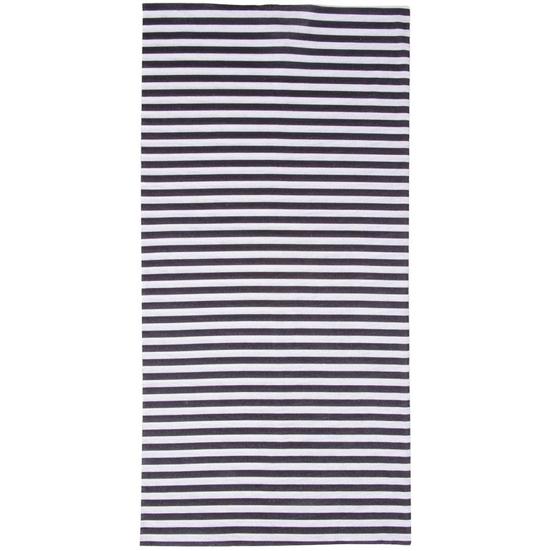 Load image into Gallery viewer, M-Wave Seamless Bandana Black/White Stripes