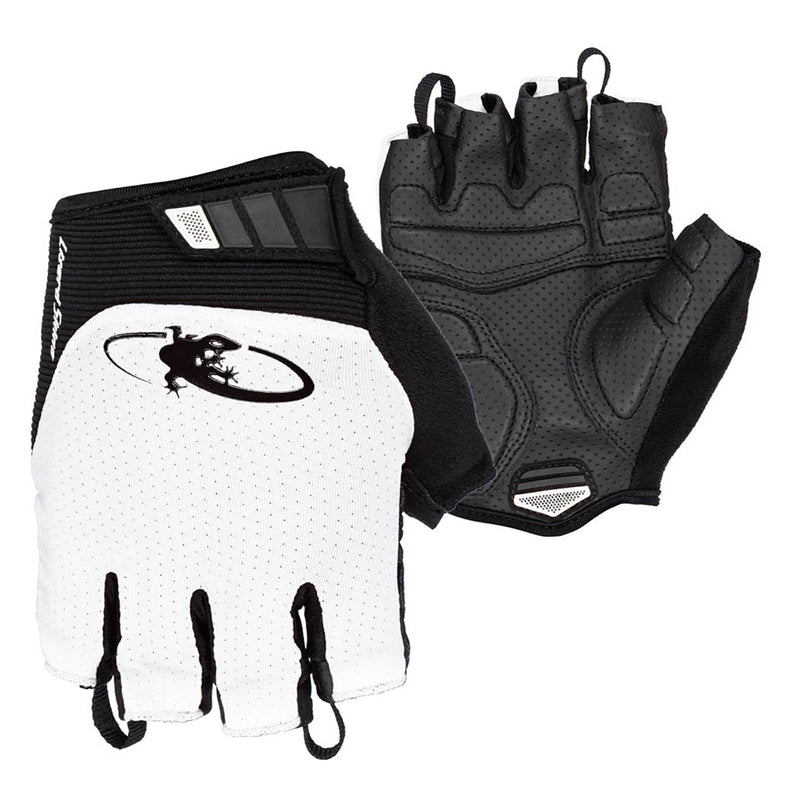 Load image into Gallery viewer, Lizard Skins Aramus Cadence Short Finger Gloves, Diamond White, XS, Pair