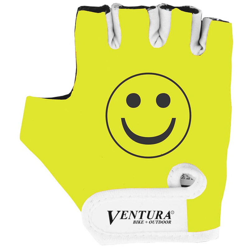 Load image into Gallery viewer, Ventura Mix K Smile Half-Finger, Yellow, Pair, XS