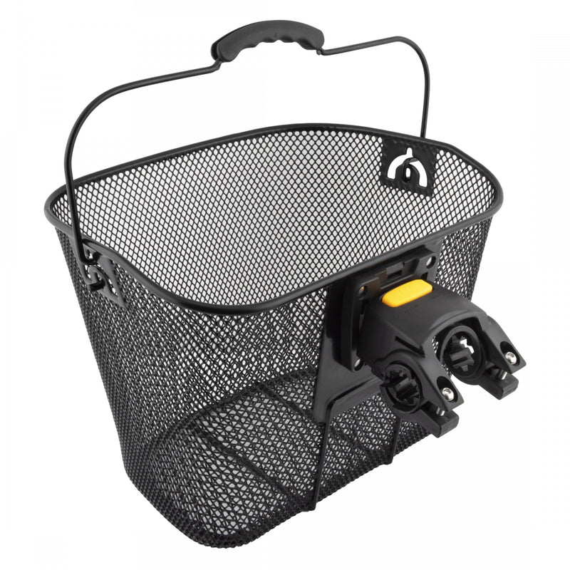 Load image into Gallery viewer, Sunlite QR Mesh Basket Black Steel Mesh 13.75x10.25x10.25`