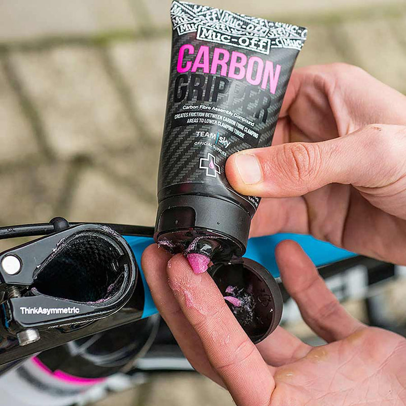 Load image into Gallery viewer, Muc-Off Carbon Gripper Assembly Compound 75g Tube Prevents Over-Tightening