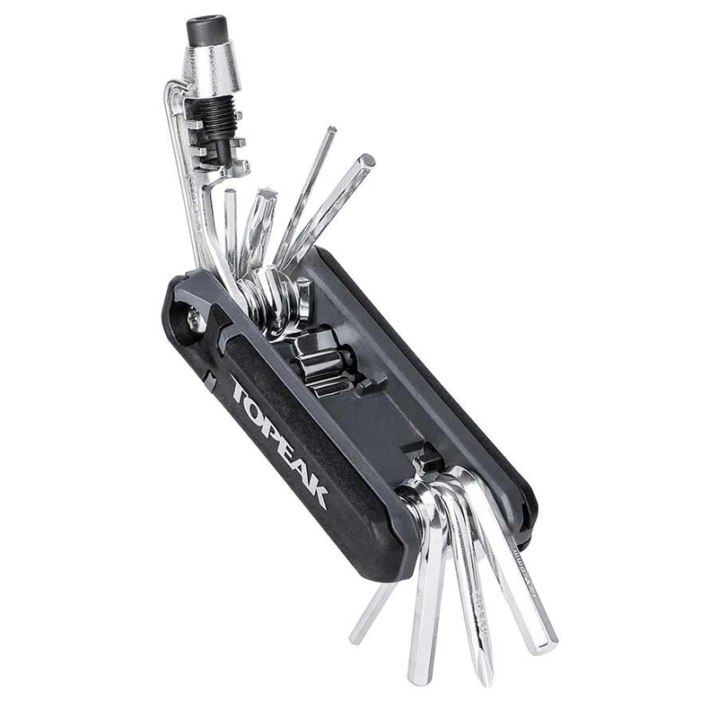 Load image into Gallery viewer, Topeak Hexus X Chrome Vanadium Steel Multi Tool: Black, 21 Functions