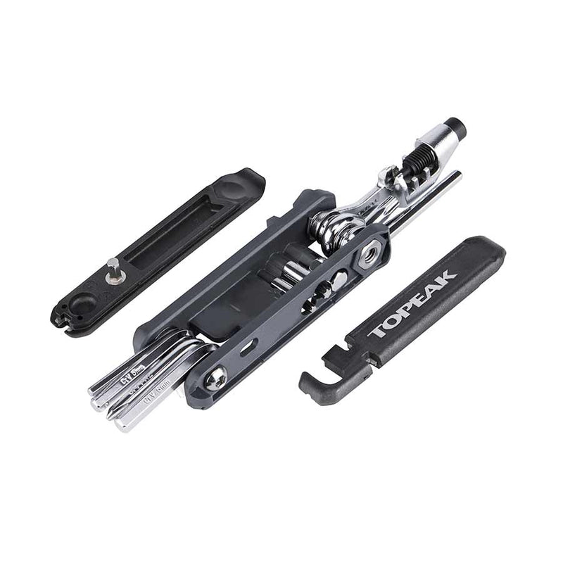 Load image into Gallery viewer, Topeak Hexus X Chrome Vanadium Steel Multi Tool: Black, 21 Functions