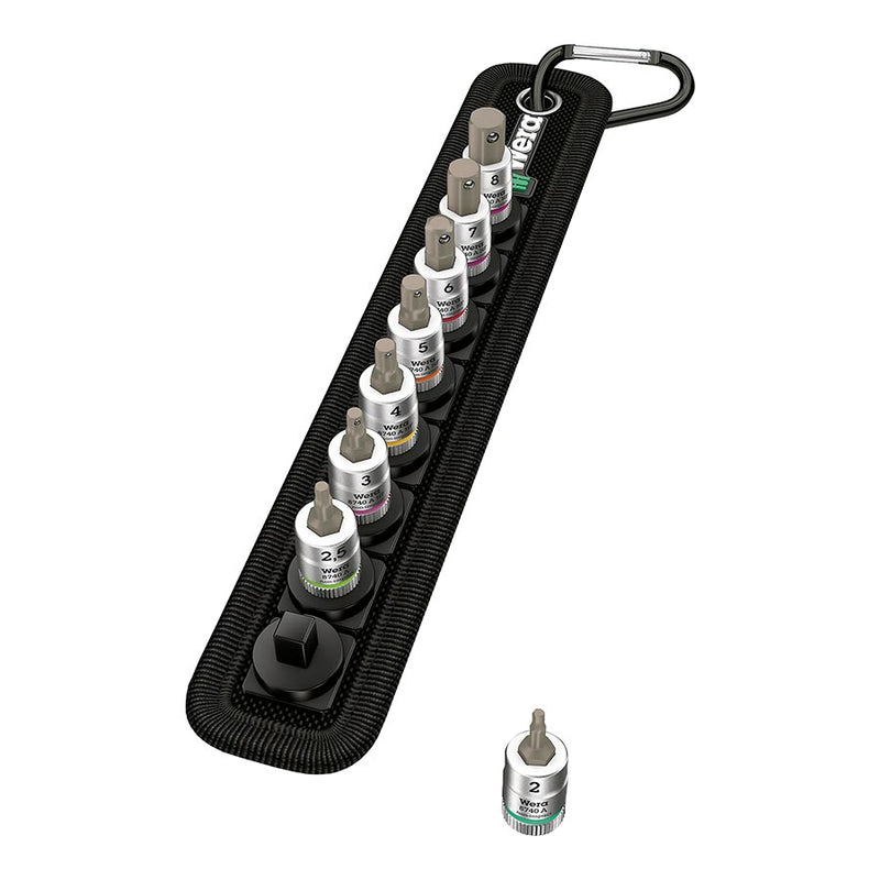 Load image into Gallery viewer, Wera Belt B 2 Zyklop In-Hex-Plus bit socket set with holding function