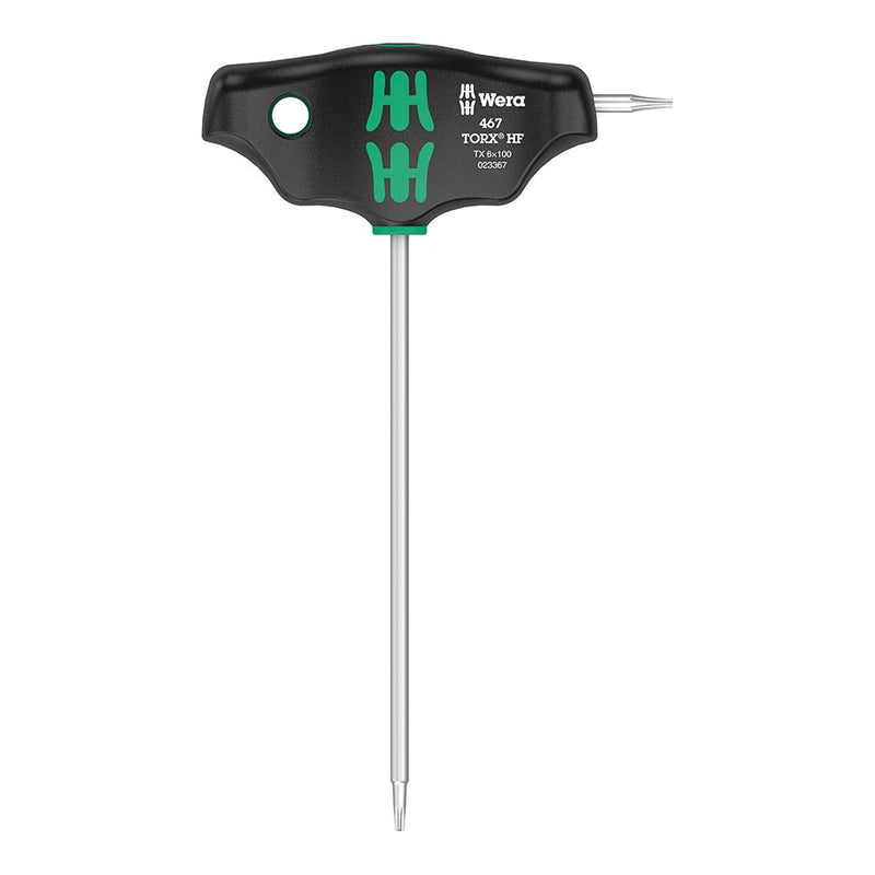 Load image into Gallery viewer, Wera 467 T-handle Torx Torx Wrench, Torx 6 x100mm With HF