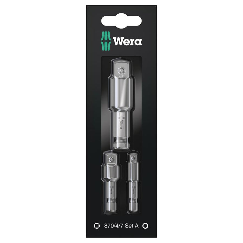 Load image into Gallery viewer, Wera 870/4/7 SET A SB 1/4'' Hex, Set
