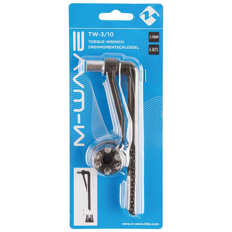 Load image into Gallery viewer, M-Wave TW-3/10 Torque Wrench, 3-10Nm, 3,4,5,6mm Hex, T25