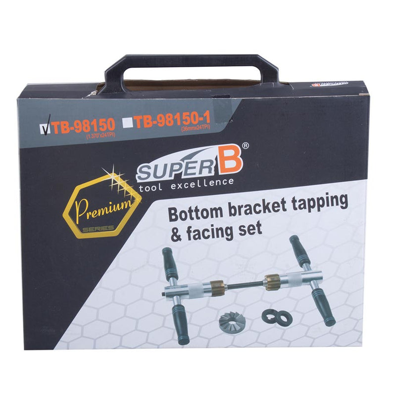 Load image into Gallery viewer, Super-B TB-98150 Bottom bracket tapping and facing set