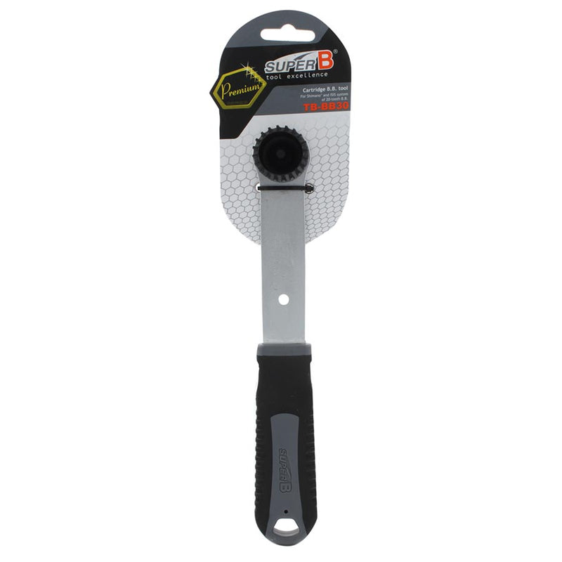 Load image into Gallery viewer, Super-B TB-BB30 Bottom Bracket Tool, Shimano / ISIS, with integrated handle