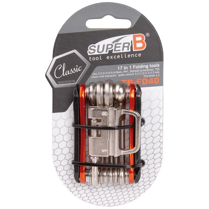 Load image into Gallery viewer, Super-B TB-FD 40 Multi-Tool 17 functions