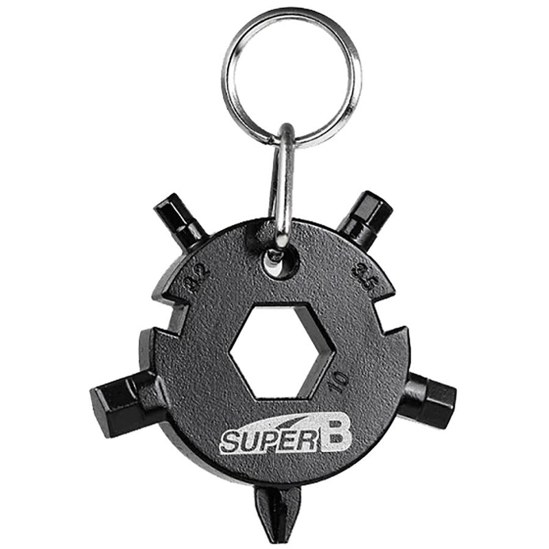Load image into Gallery viewer, Super-B TB-FD08 9 in 1 Rudder keychain
