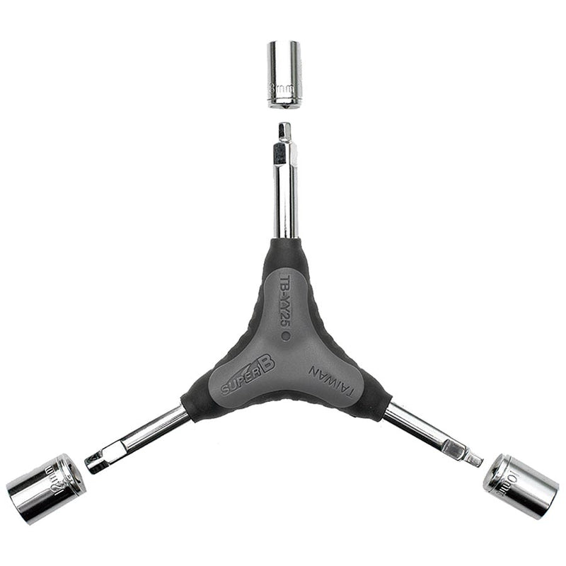 Load image into Gallery viewer, Super-B TB-YY 25 Y Wrench Box 8, 10 12mm, Hex 4, 5, 6mm