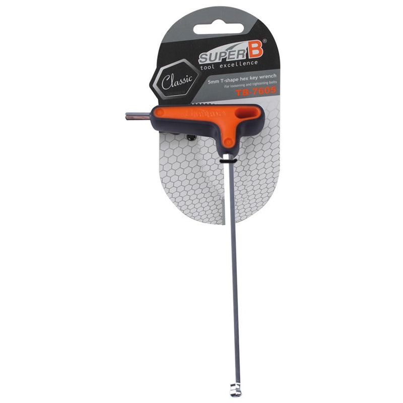 Load image into Gallery viewer, Super-B TB-7635 T-Shape Hex Wrench, 5mm