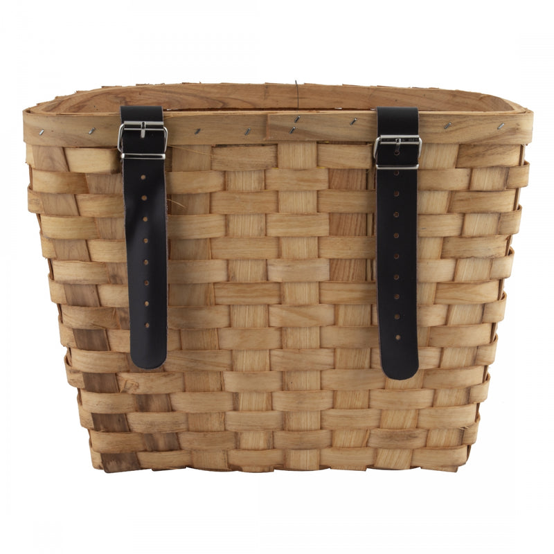 Load image into Gallery viewer, Sunlite Wooden Classic Basket Natural Beech Wood 13x8.5x10`
