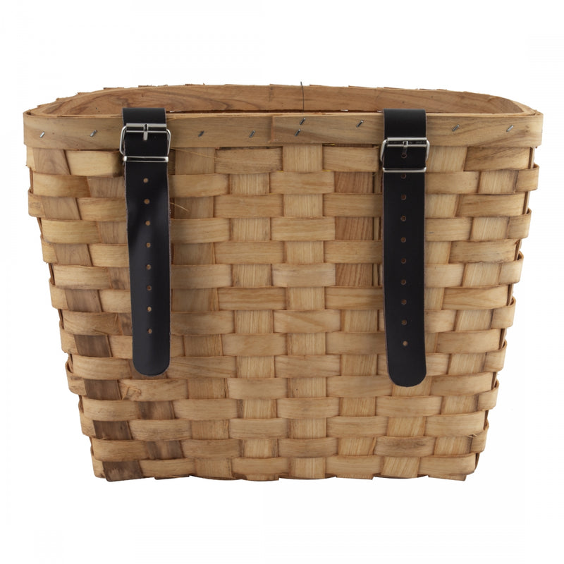 Load image into Gallery viewer, Sunlite Wooden Classic Basket Natural Beech Wood 13x8.5x10`