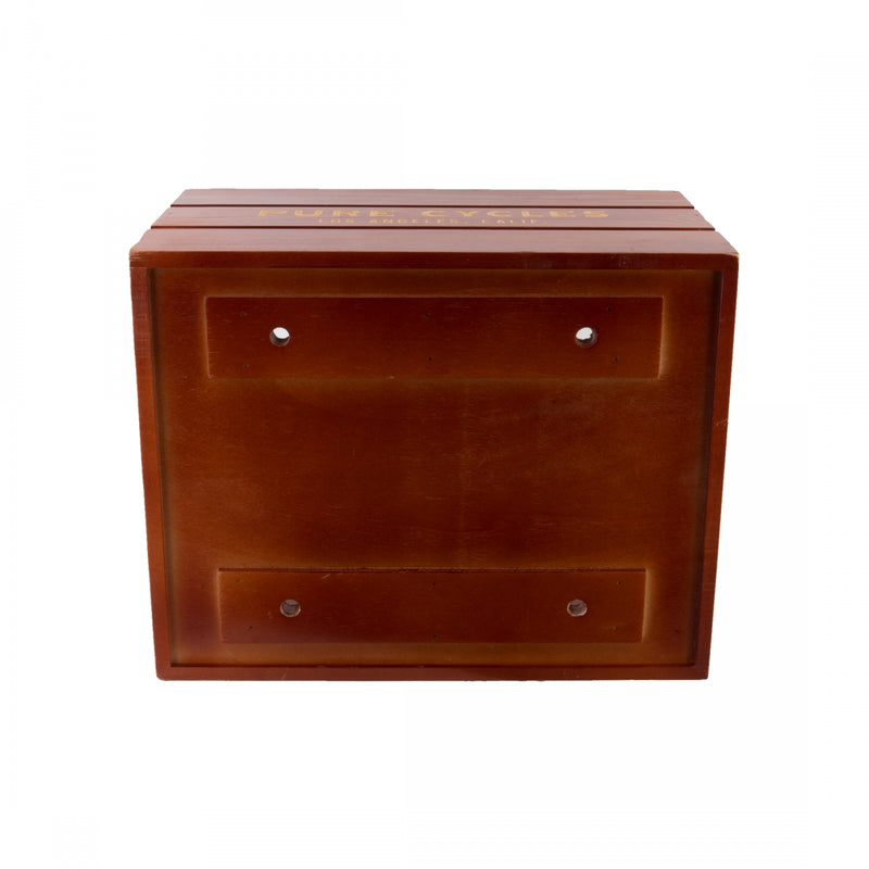 Load image into Gallery viewer, Pure Cycles Wooden City Crate Rich Cedar Wood 12.5`x9.75`x7.25`