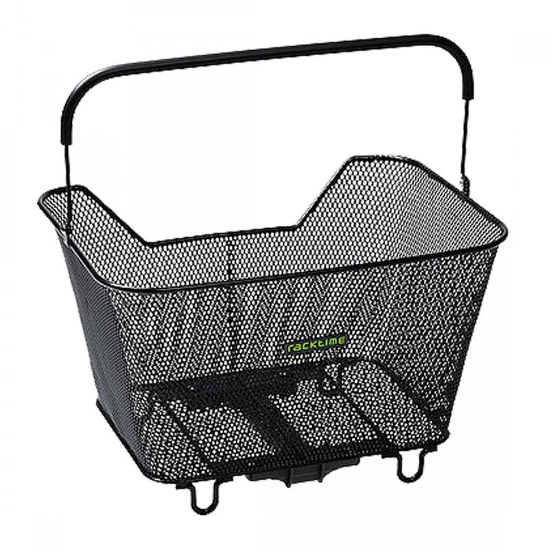 Load image into Gallery viewer, Racktime-BaskIt-2.0-Basket-Black-Steel-Vinyl-BSKT0407-Bicycle-Baskets
