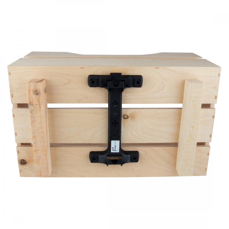 Load image into Gallery viewer, Racktime Woodpacker 2.0 Wood Wood 19.3x9.5x11.6`