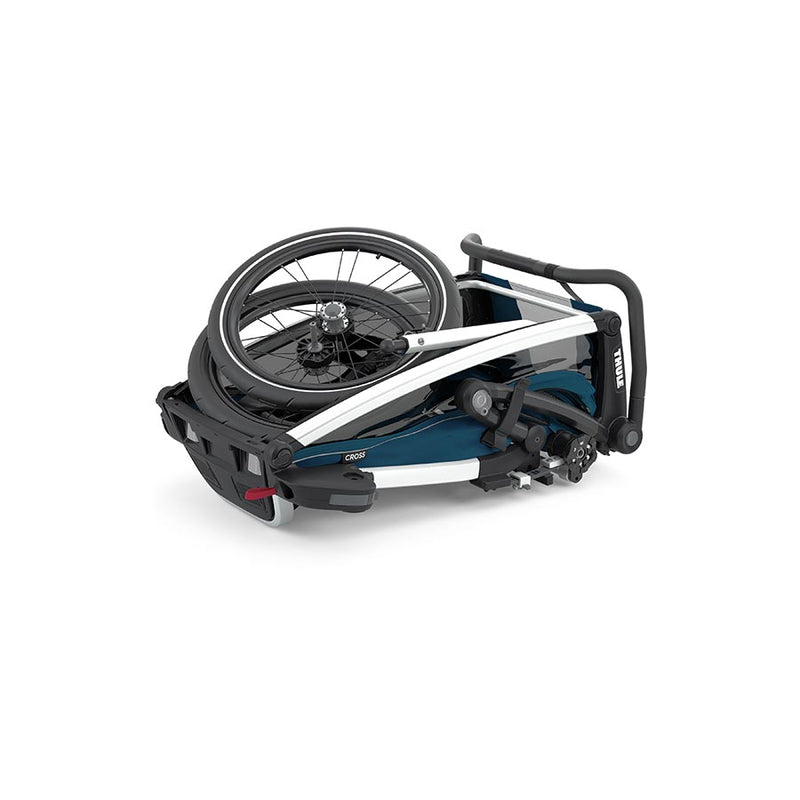 Load image into Gallery viewer, Thule Chariot Cross 1 Trailer/ Jogger, Majolica Blue