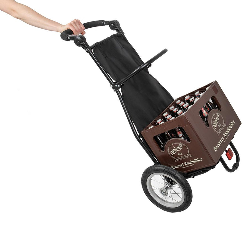 Load image into Gallery viewer, M-Wave Stalwart Shop 2 Bike Shopping Bag Trailer
