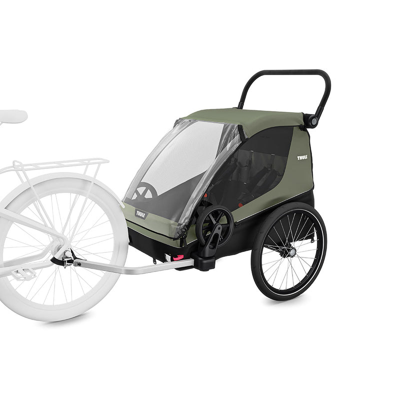 Load image into Gallery viewer, Thule Courier Stroller Vintage Green
