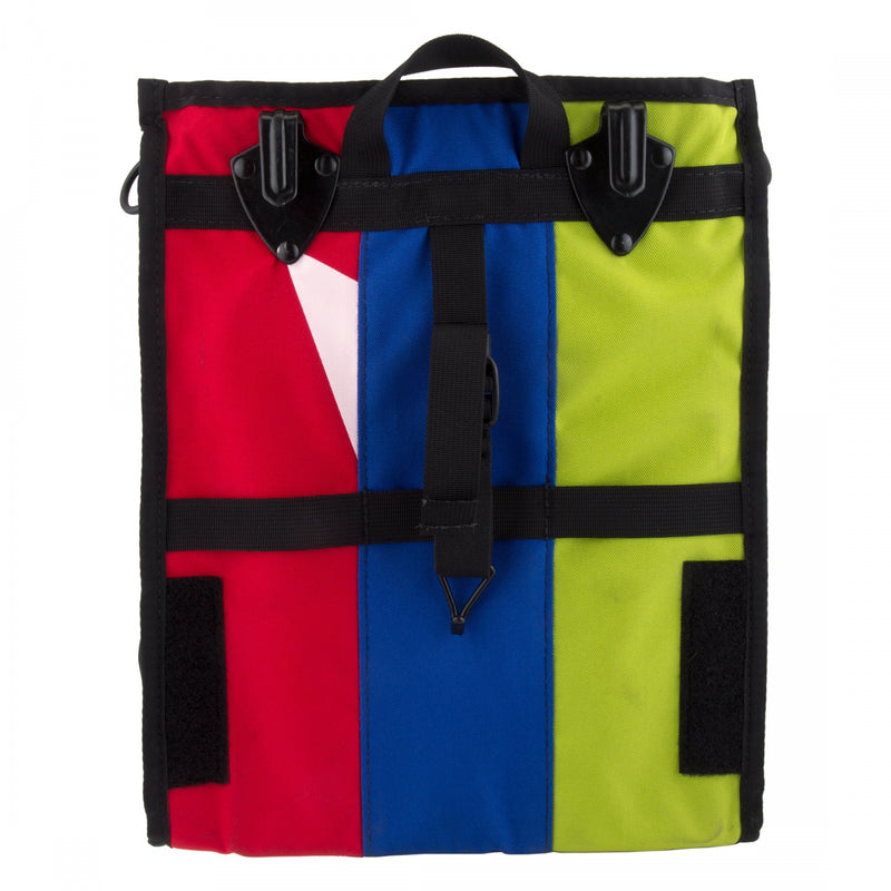 Load image into Gallery viewer, Green Guru Freerider 31L Pannier Assorted 12x16x10in Hook-On