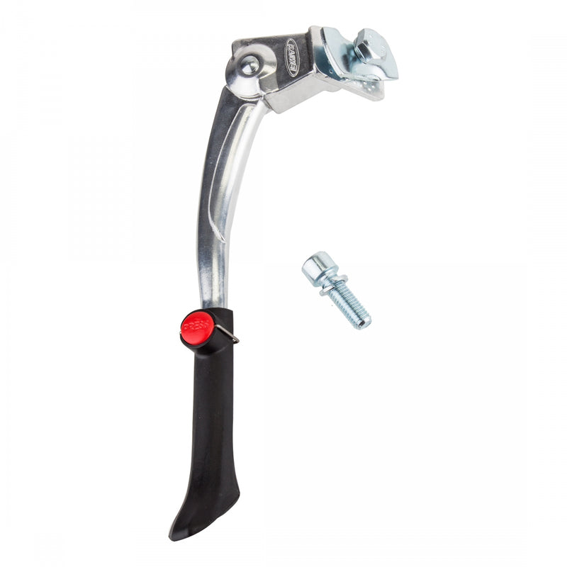 Load image into Gallery viewer, Sunlite Quick Adjust Center Mount Kickstand Center Adjustable Silver