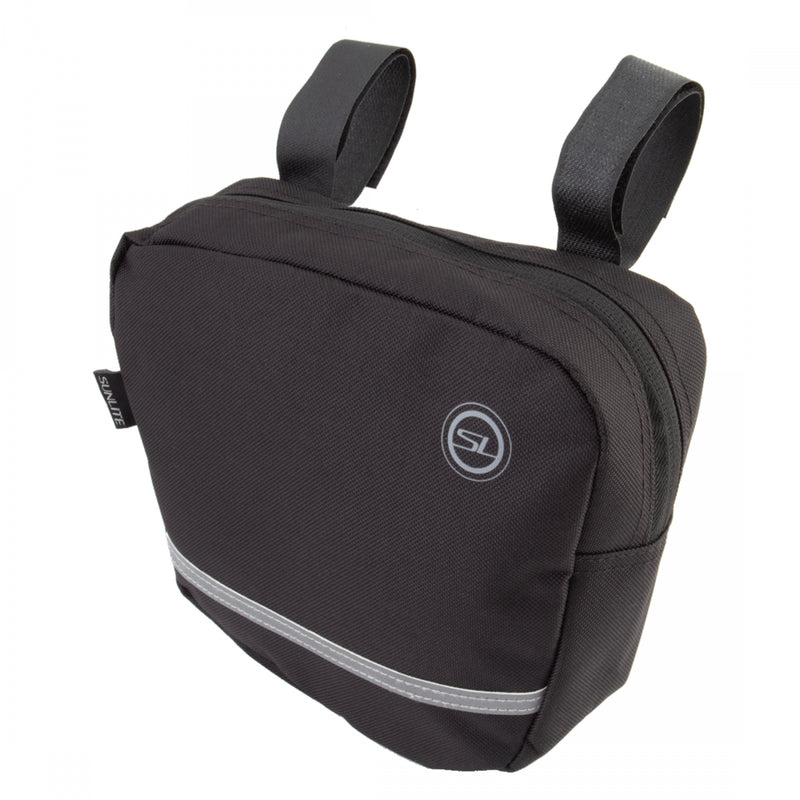 Load image into Gallery viewer, Sunlite-Bar-Tender-II-Handlebar-Bag-Handlebar-Bag-Water-Reistant-Reflective-Bands-HDBG0653